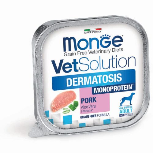 Monge VetSolution | Alimento húmedo para gatos Dermatosis