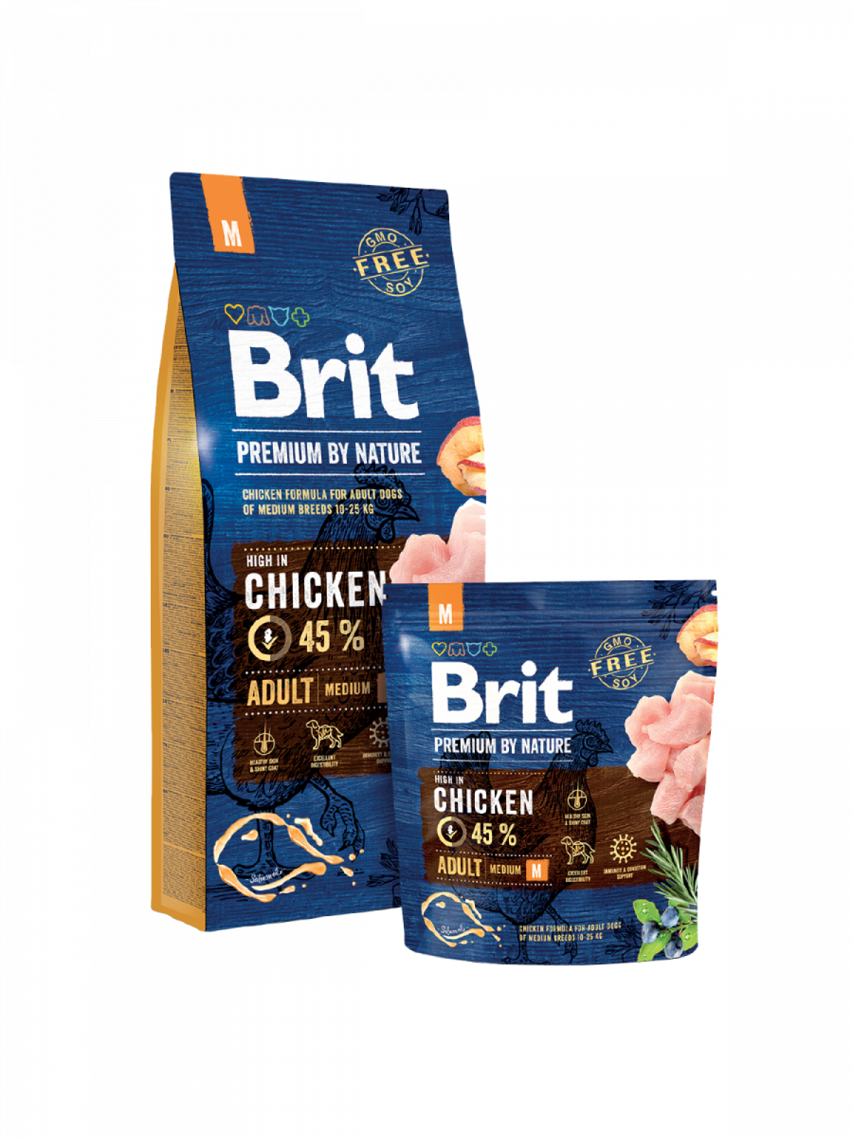 Brit Premium by Nature | Alimento seco para perros Adult Medium