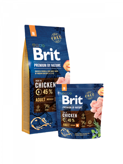 Brit Premium by Nature | Alimento seco para perros Adult Medium