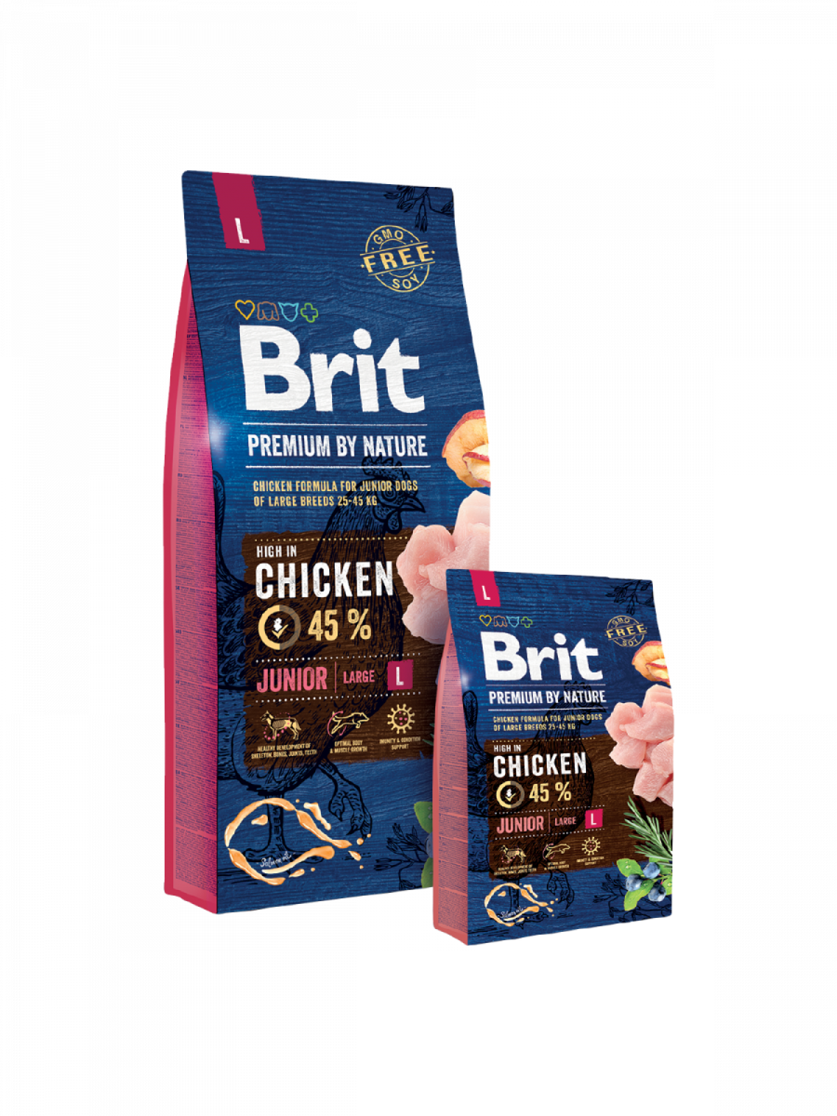 Brit Premium by Nature | Alimento seco para perros Junior Large