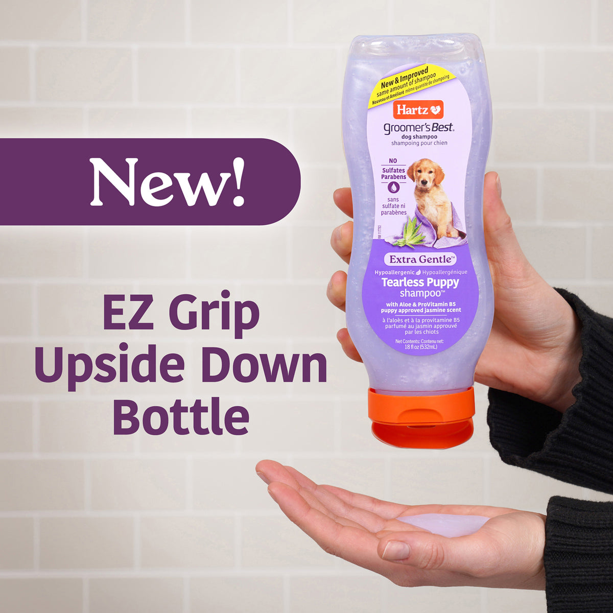 Hartz Groomer's Best Puppy Shampoo (532 ml)