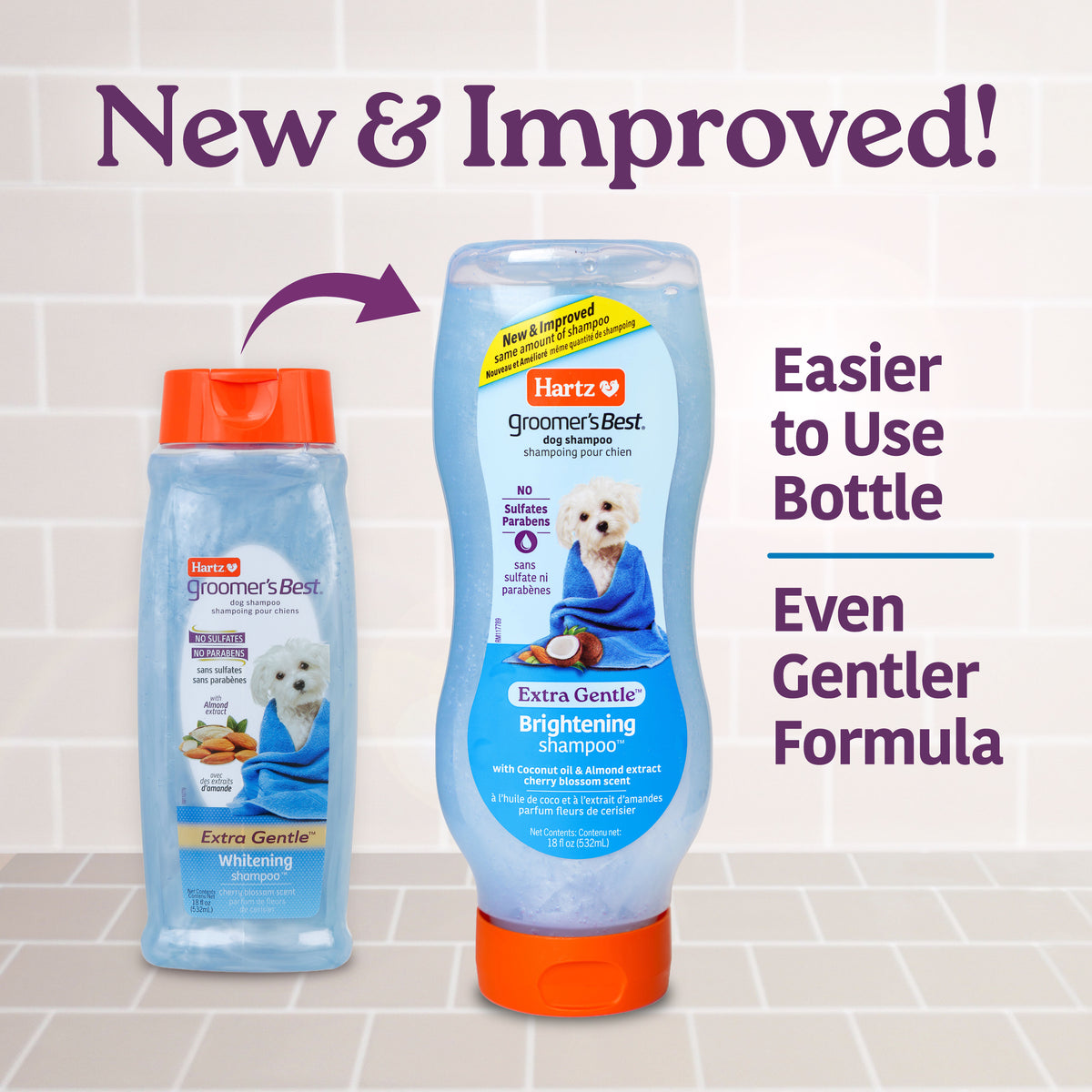 Hartz Groomer's Best Whitener Shampoo (532 ml)