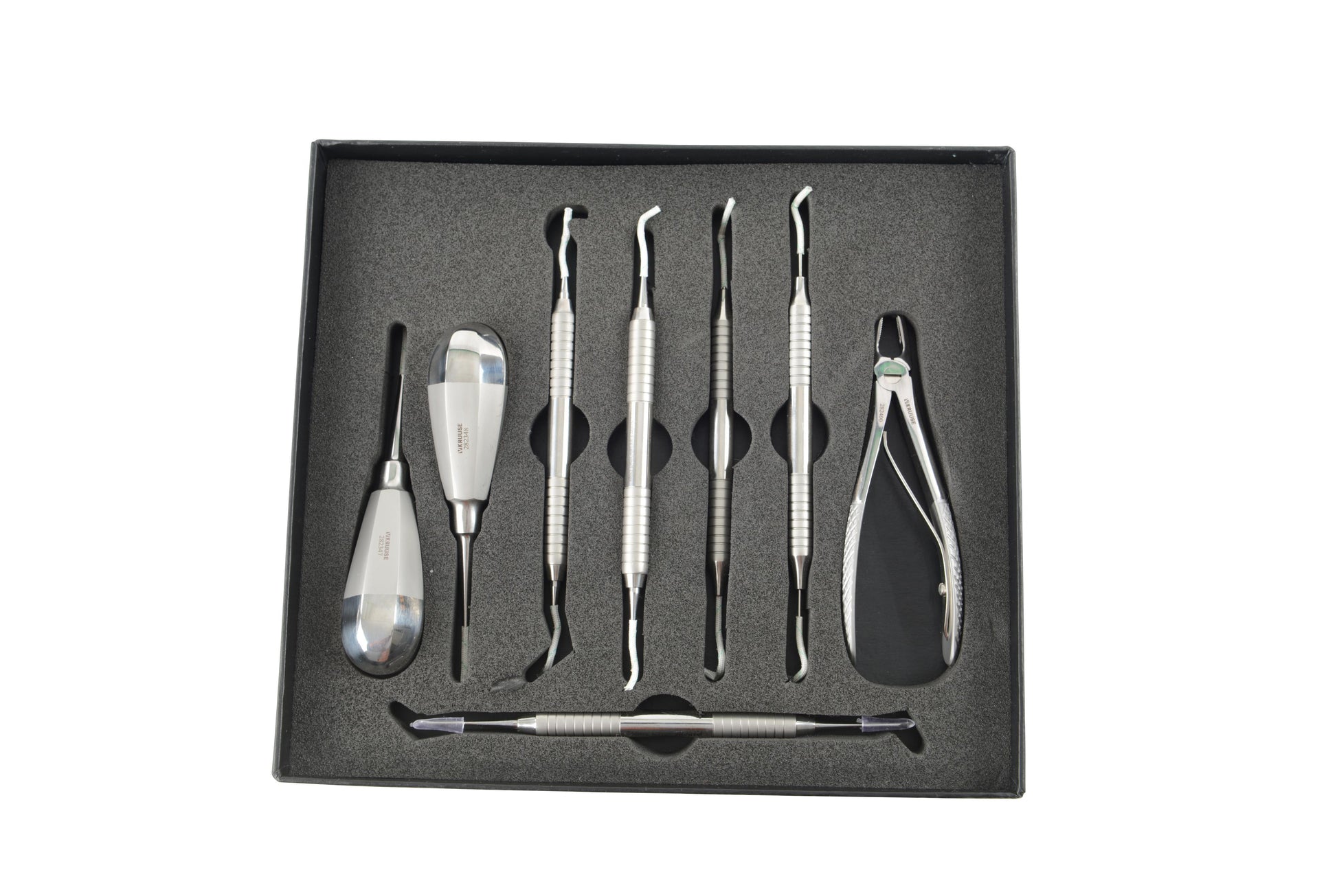 KRUUSE | Set de instrumentos dentales para felinos x 8pzas - secondary detail or packaging