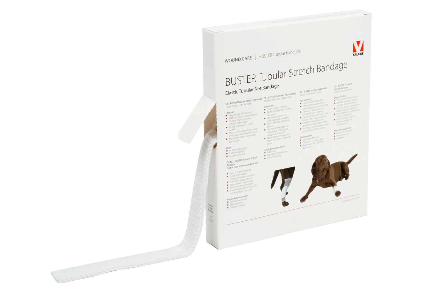 KRUUSE | Venda tubular elástica - secondary packshot or packaging
