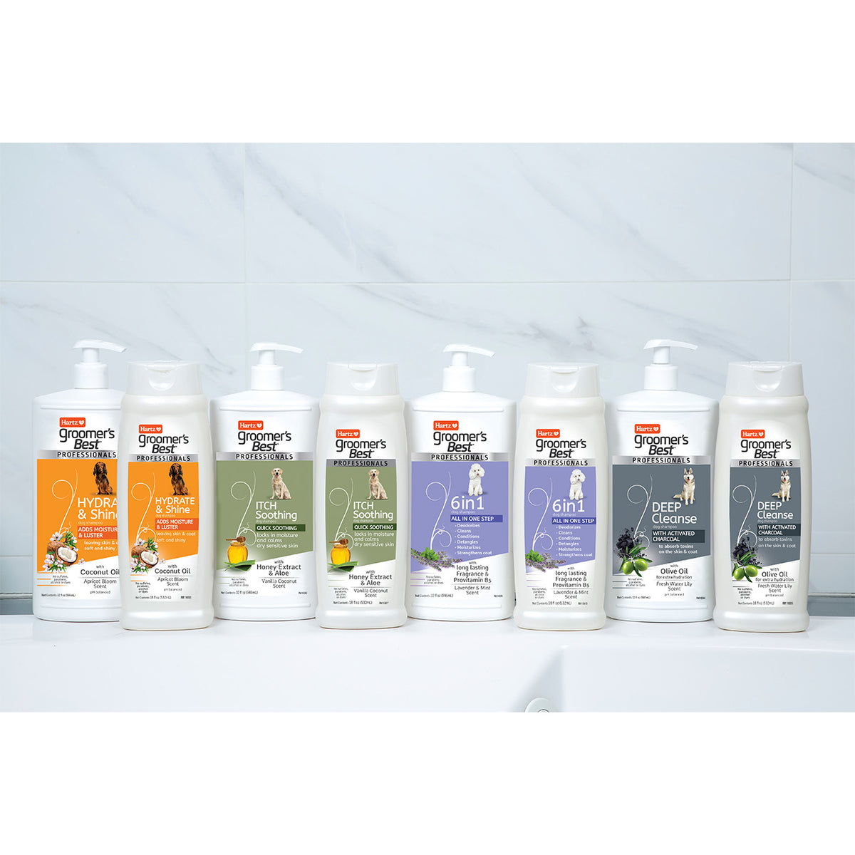 Hartz Groomer's Best Professionals Hydrate & Shine Shampoo (532 ml)