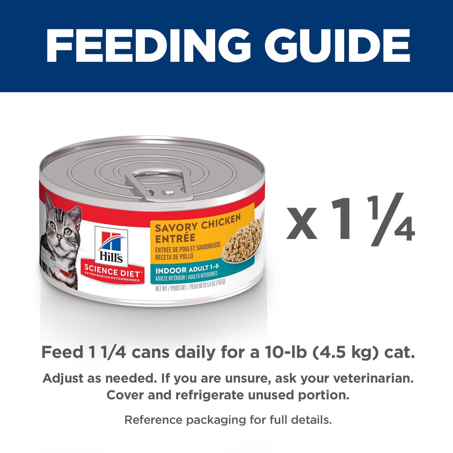 Hill's Science Diet | Alimento húmedo para gatos adultos Indoor. Receta de pescado de mar (Pack de 6 latas de 156 g)
