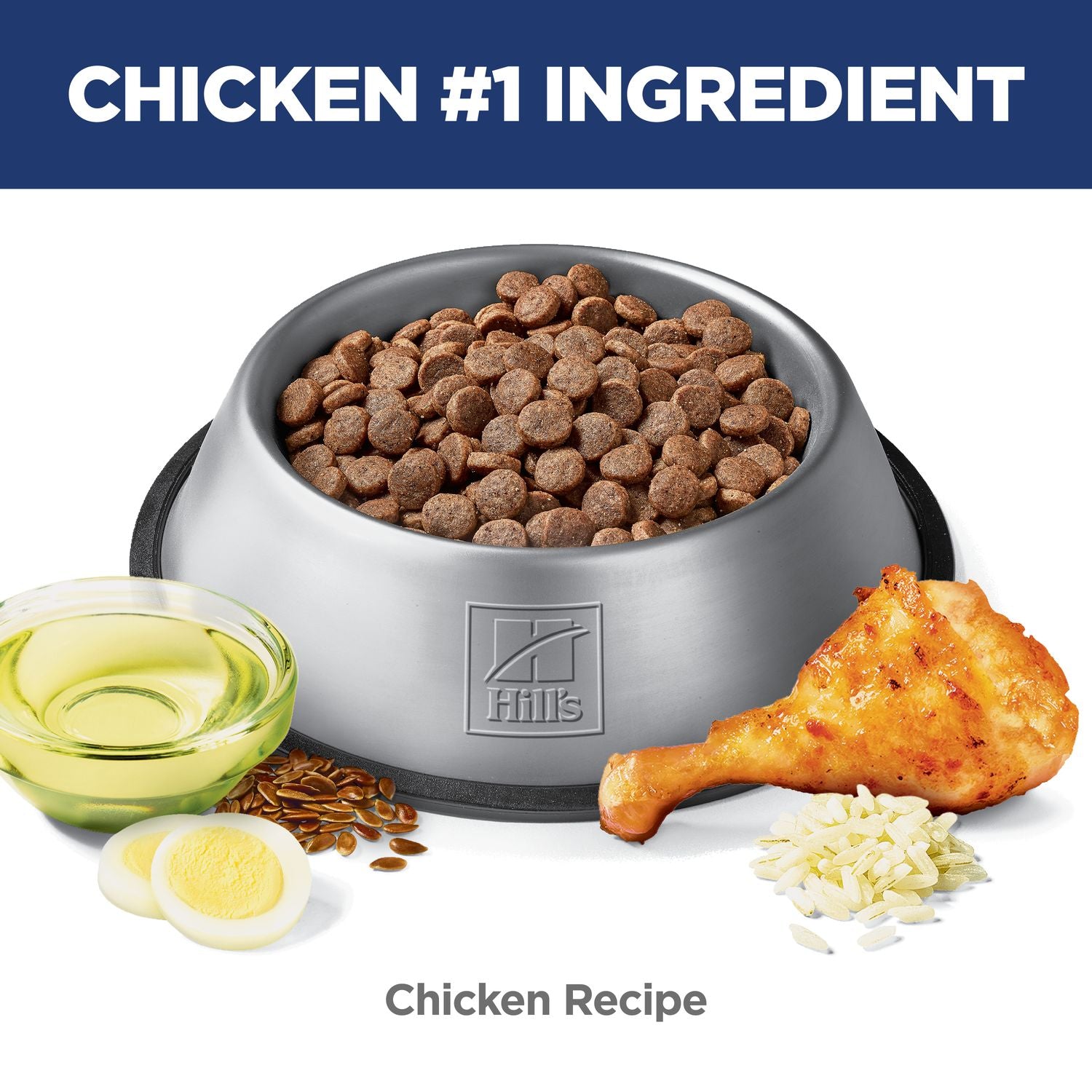 Hill's Science Diet | Alimento seco para perros adultos Adult Sensitive Stomach & Skin. Receta de pollo y cebada.