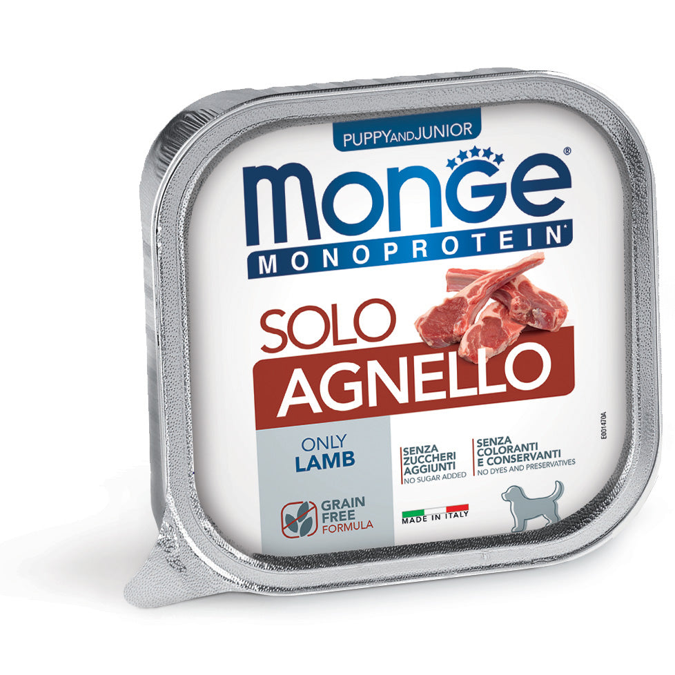 Monge | Alimento húmedo para perros adultos Monoprotein. Ciervo