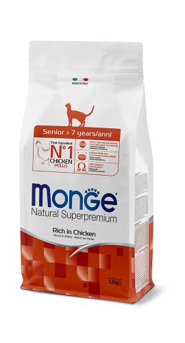 Monge | Alimento seco para gatos maduros Senior