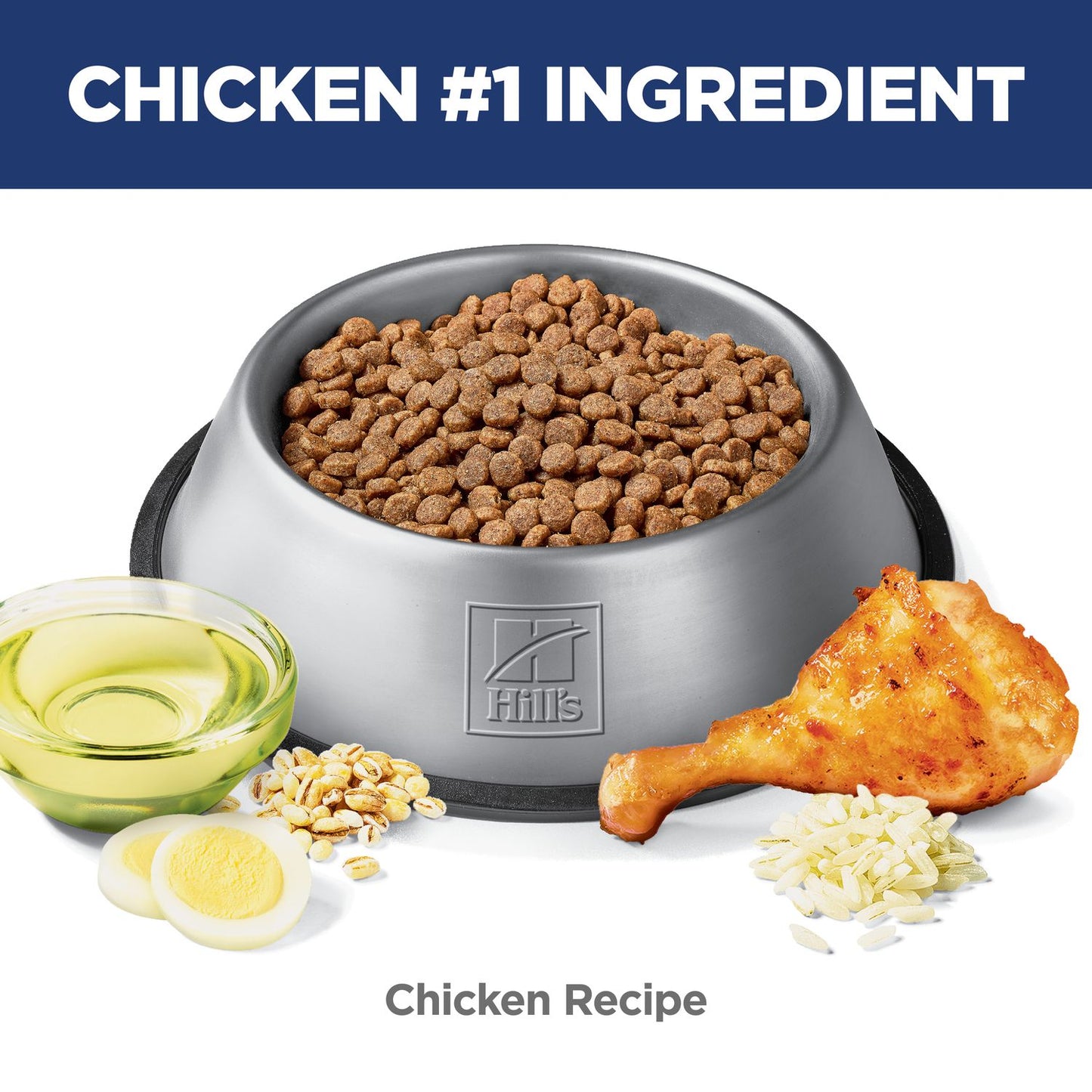 Hill's Science Diet | Alimento seco para perros adultos de razas pequeñas y miniatura Adult Sensitive Stomach & Skin Small & Mini. Receta de pollo y cebada.