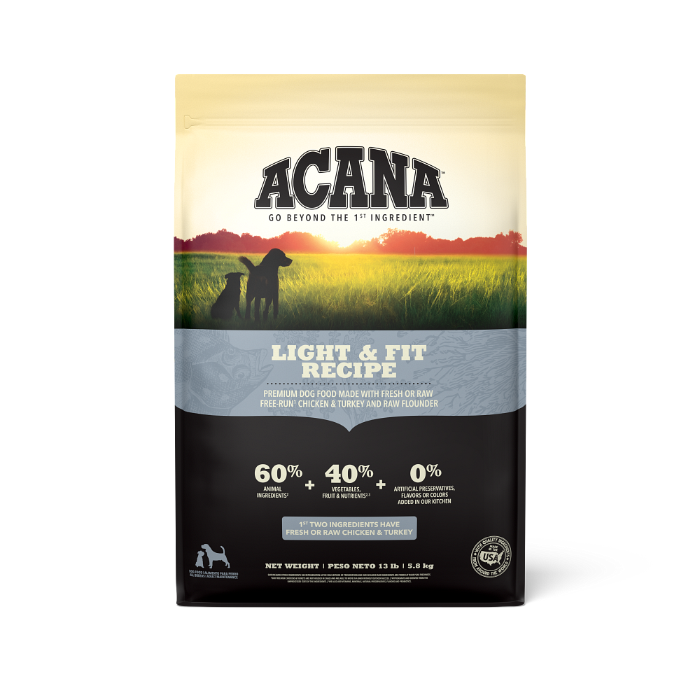 ACANA | Alimento seco para perros adultos Light & Fit Recipe — imagen 3 — CACLF1B201532K02000