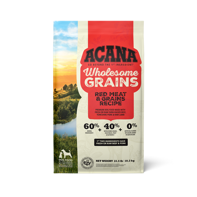 ACANA | Alimento seco para perros Red Meat & Grains Recipe — CACWF1B202032K10200