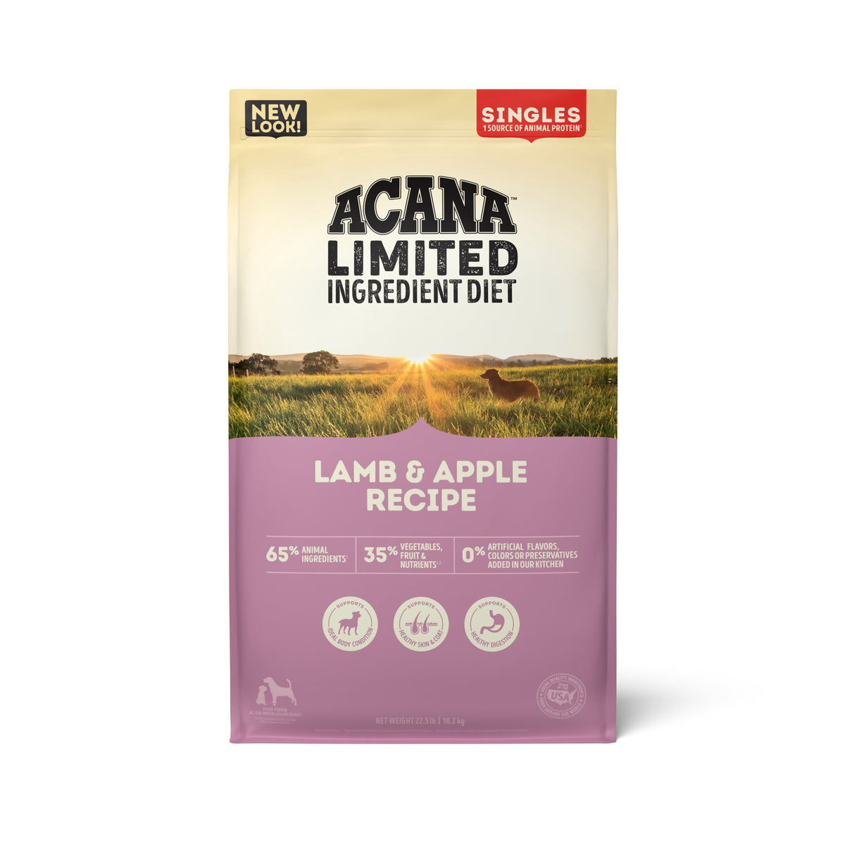 ACANA Singles | Alimento seco para perros sabor cordero y manzana — imagen 2 — CACSF1B200433K10200