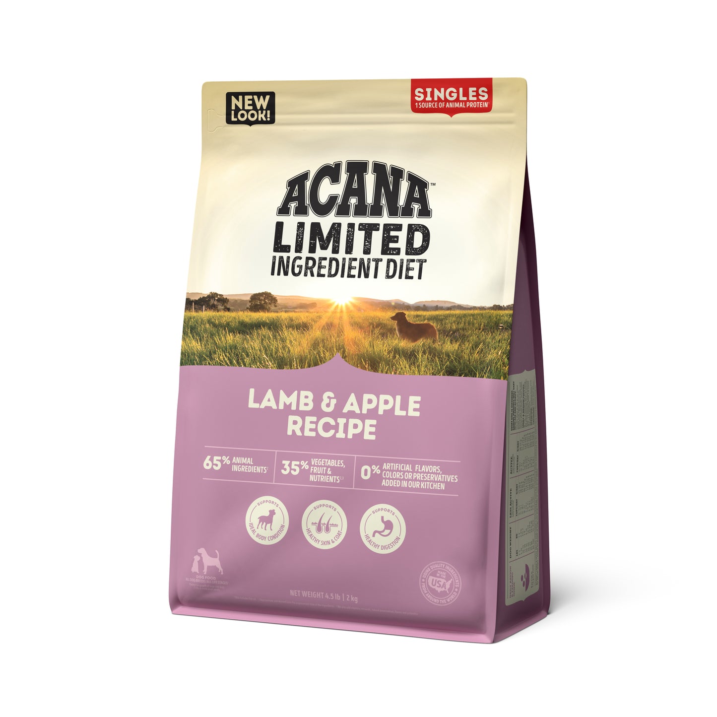 ACANA Singles | Alimento seco para perros sabor cordero y manzana — imagen 3 — CACSF1B200433K02000