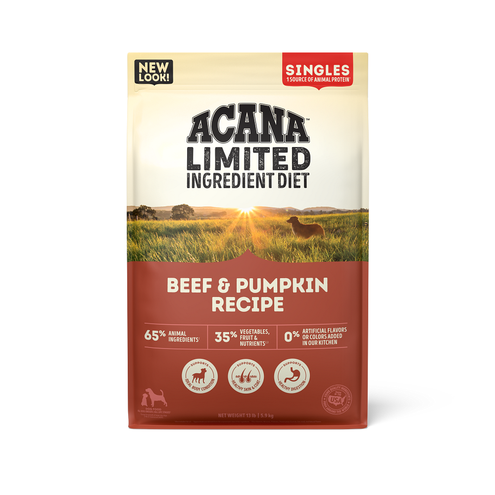 ACANA Singles | Alimento seco para perros sabor res y calabaza — imagen 2 — CACSF1B200832K10200