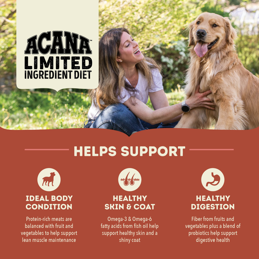 ACANA Singles | Alimento seco para perros sabor res y calabaza — imagen 4 — CACSF1B200832K10200