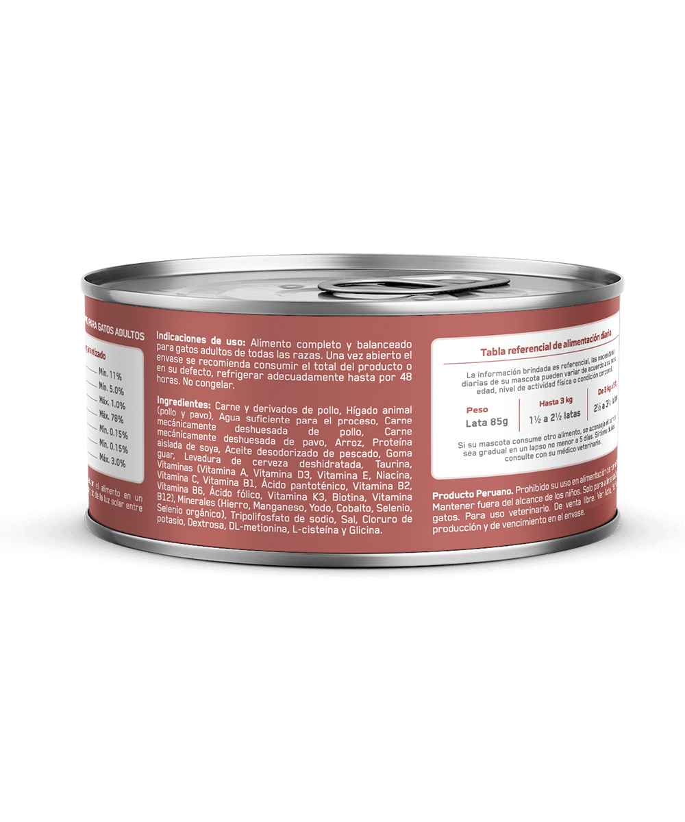 Canbo | CAT PATE POLLO Y PAVO AD