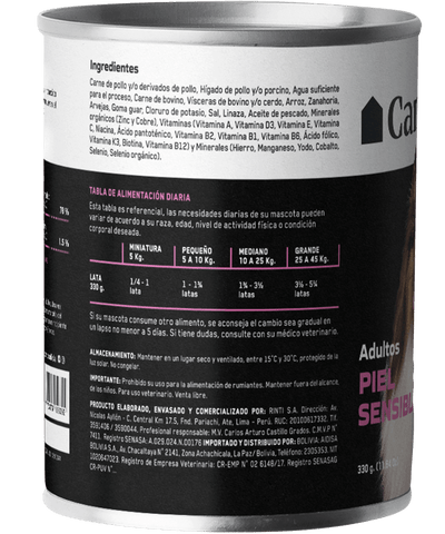 Canbo | DOG PATE PIEL SENSIBLE AD