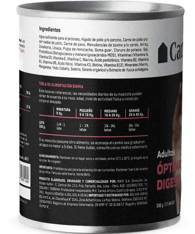 Canbo | DOG PATE OPTIMA DIGESTION AD
