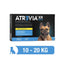 Agrovet Market | Atrevia XR fluralaner antipulgas y antigarrapatas de 3 meses para perros (4 tabletas masticables) – Medium · perros de 10 a 20 kg