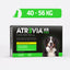 Agrovet Market | Atrevia XR fluralaner antipulgas y antigarrapatas de 3 meses para perros (1 tableta masticable) – X-Large · perros de 40 a 56 kg