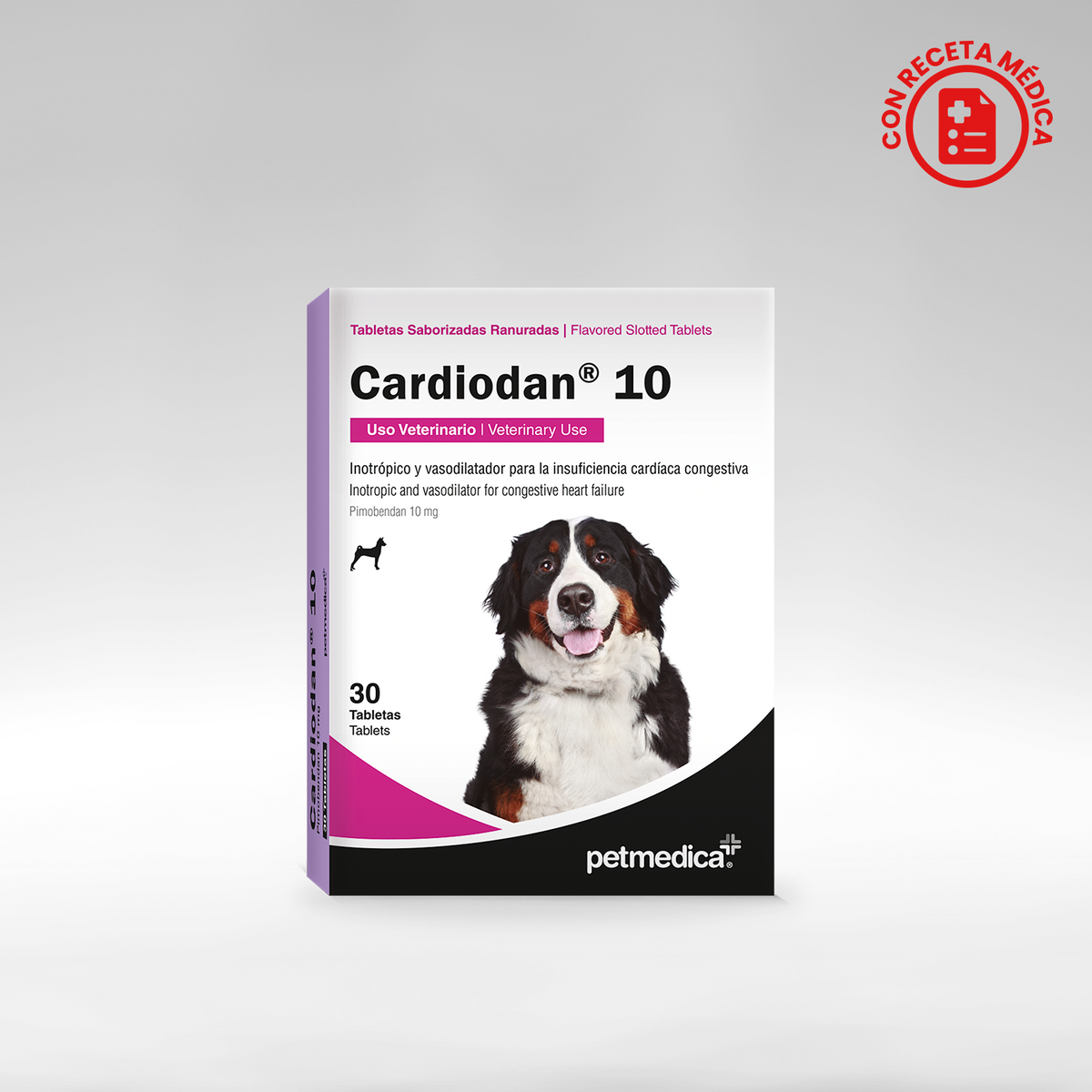 Agrovet Market | Cardiodan pimobendan tabletas palatables para perros (caja x 30) – 10 mg · caja x 30 tabletas