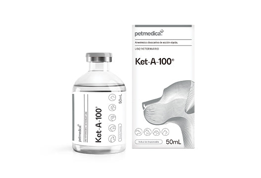 Agrovet Market | Ket-A-100 ketamina 100 mg/ml solución inyectable anestésica para perros y gatos – 30 ml y 50 ml