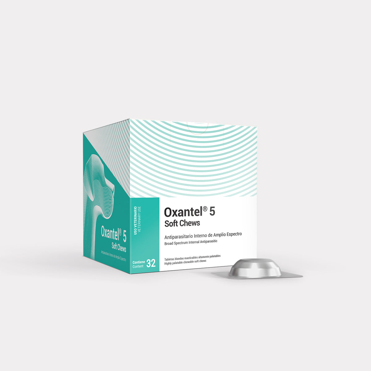 Agrovet Market | Oxantel Soft Chews oxibendazol + praziquantel tabletas masticables antiparasitarias para perros (caja x 32) – Oxantel 5 · 1 tableta por cada 5 kg · caja x 32