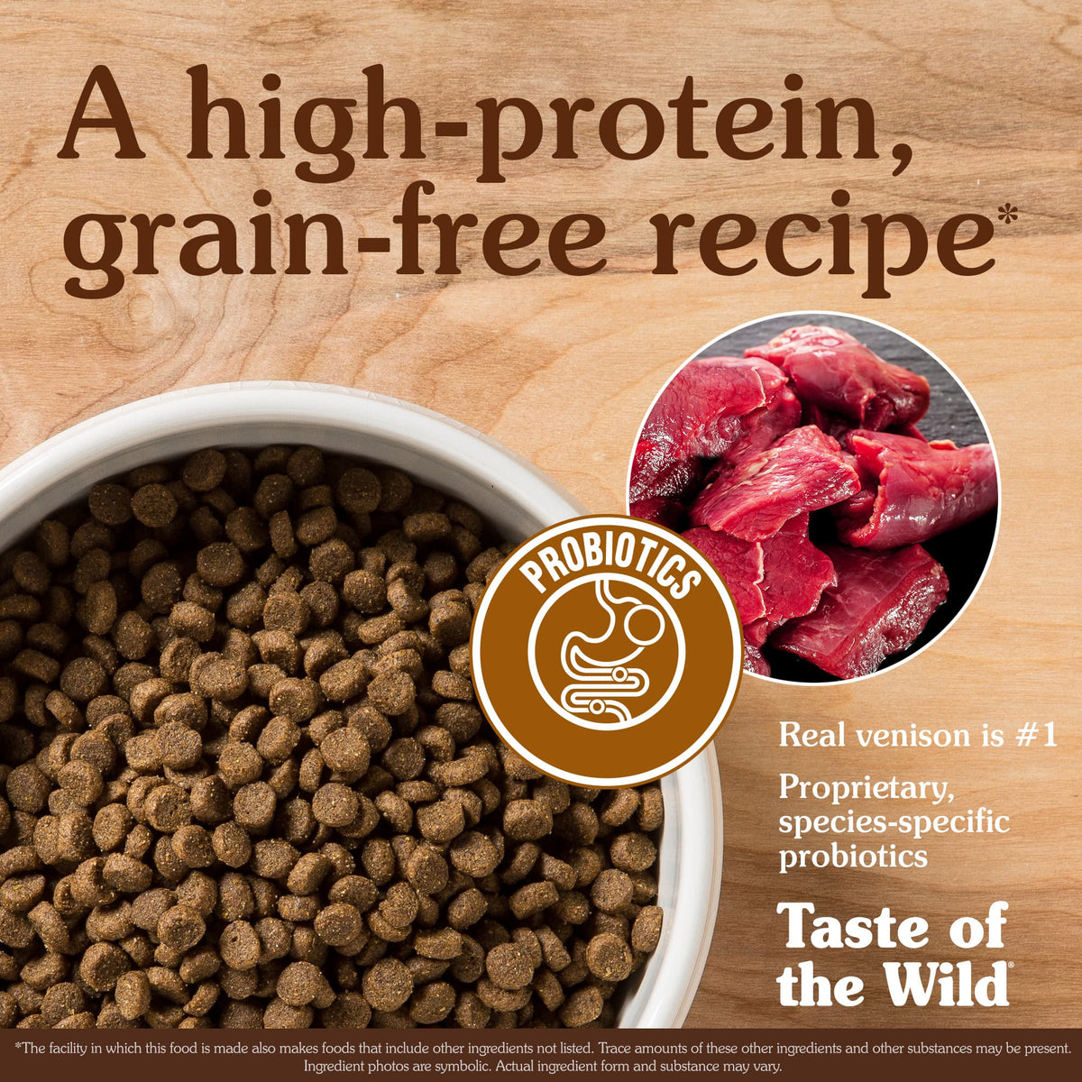 Taste of the Wild | Appalachian Valley adultos de razas pequeñas con venado asado