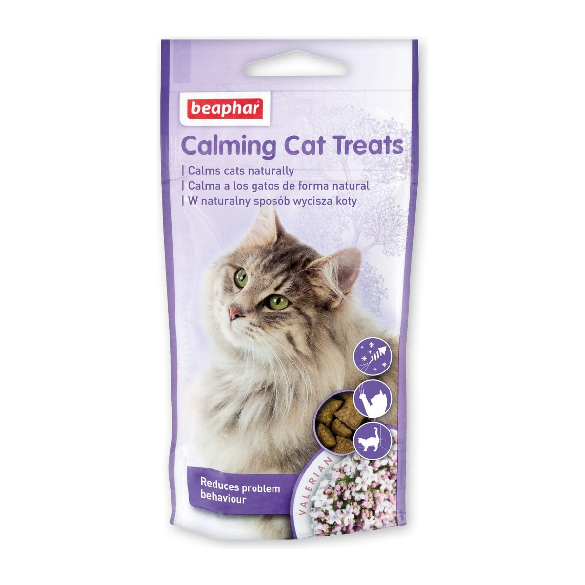 Beaphar Calming Bits snacks calmantes para gatos 35 g