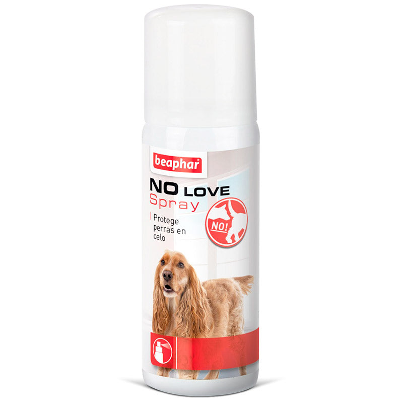 Beaphar No Love spray para perras en celo, frasco de 50 ml