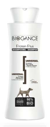 Biogance Protein Plus shampoo universal · envase de diseño anterior