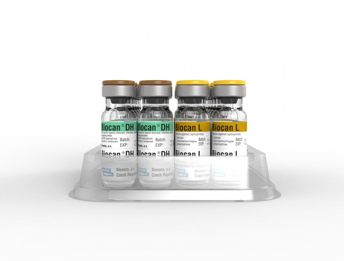 Bioveta | Biocan DH+L vacuna para perros contra distemper, hepatitis infecciosa y leptospirosis (1 dosis) – 1 dosis
