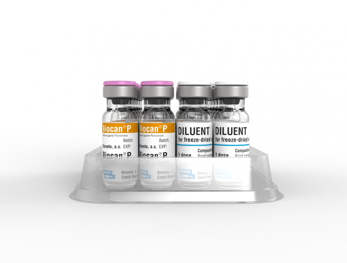 Bioveta | Biocan P vacuna contra el parvovirus canino para perros (1 dosis) – 1 dosis