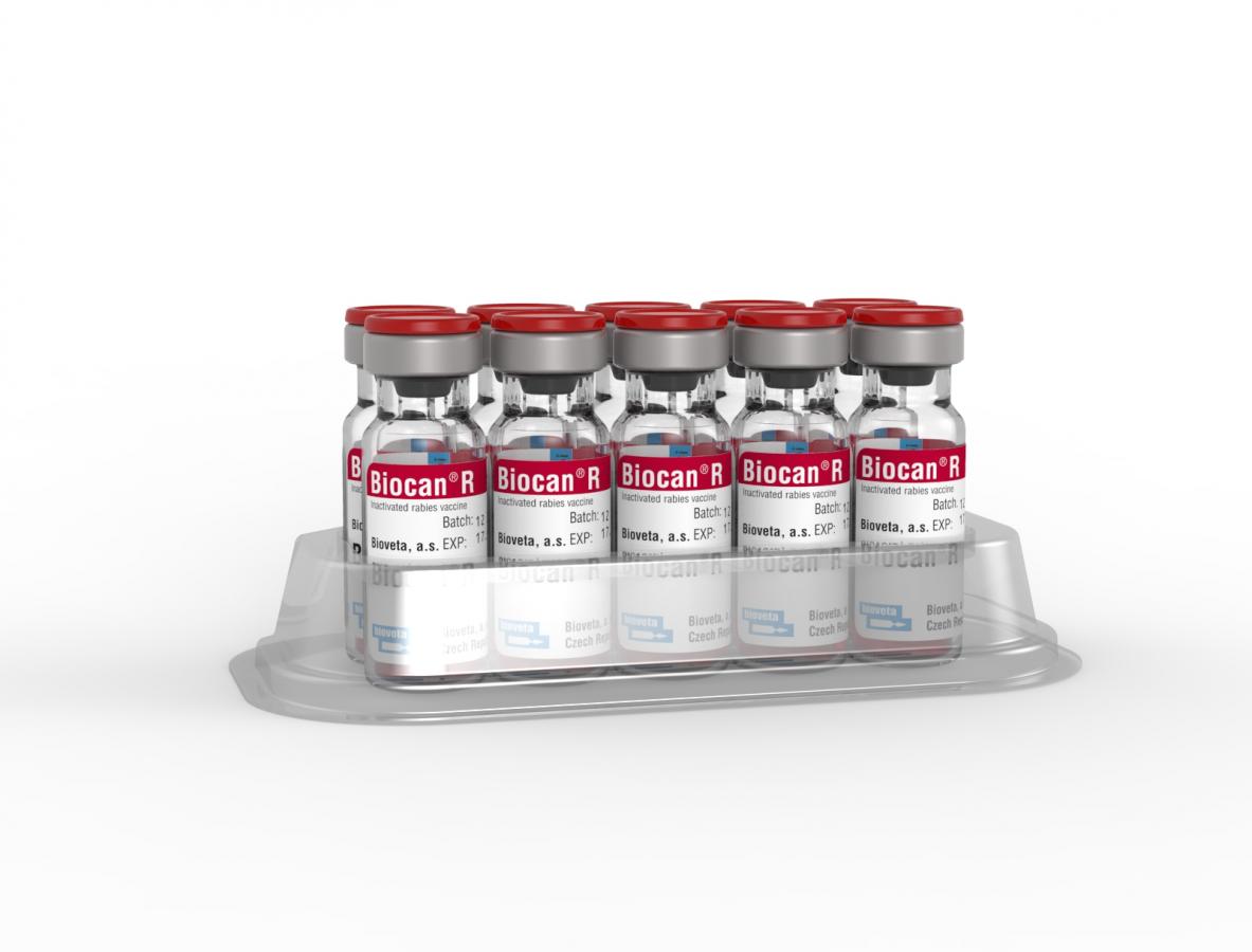 Bioveta | Biocan R vacuna antirrábica inactivada para perros y gatos (1 dosis) – 1 dosis