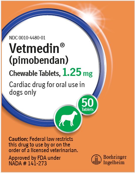 Boehringer Ingelheim | Vetmedin pimobendan 1,25 mg tabletas masticables para perros (50 tabletas) – 1,25 mg x 50 tabletas