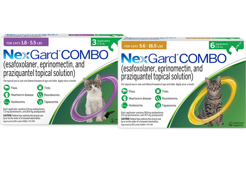 NexGard Combo - dos tamanos