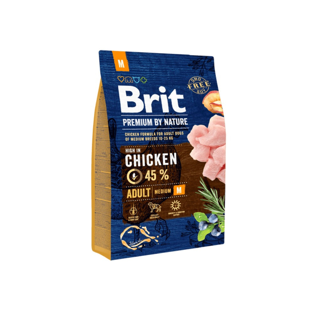 Brit Premium by Nature Adult Medium, saco de 3 kg