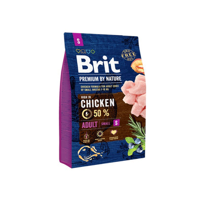 Brit Premium by Nature Adult Small, saco de 3 kg