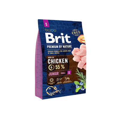 Brit Premium by Nature Junior Small, saco de 3 kg