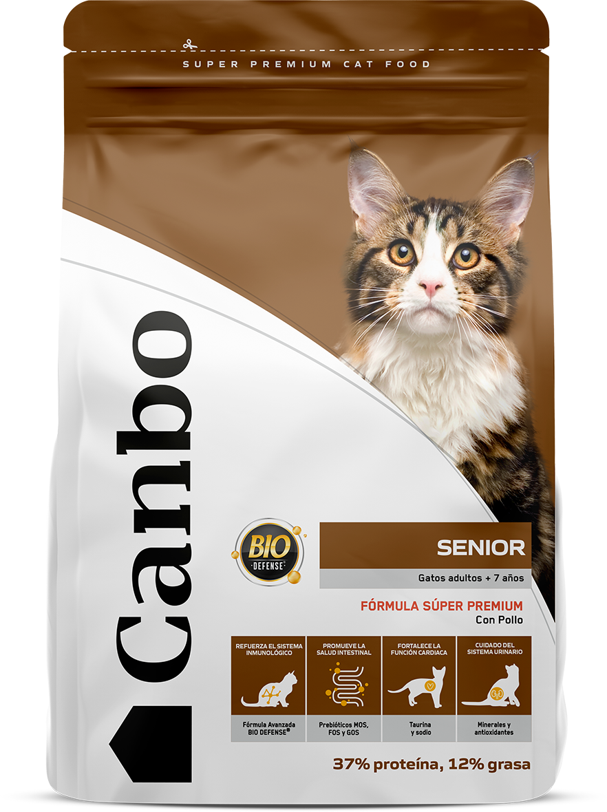 Canbo Cat Senior Bio Defense – empaque frontal