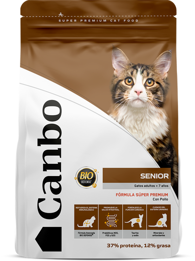 Canbo Cat Senior Bio Defense – empaque frontal