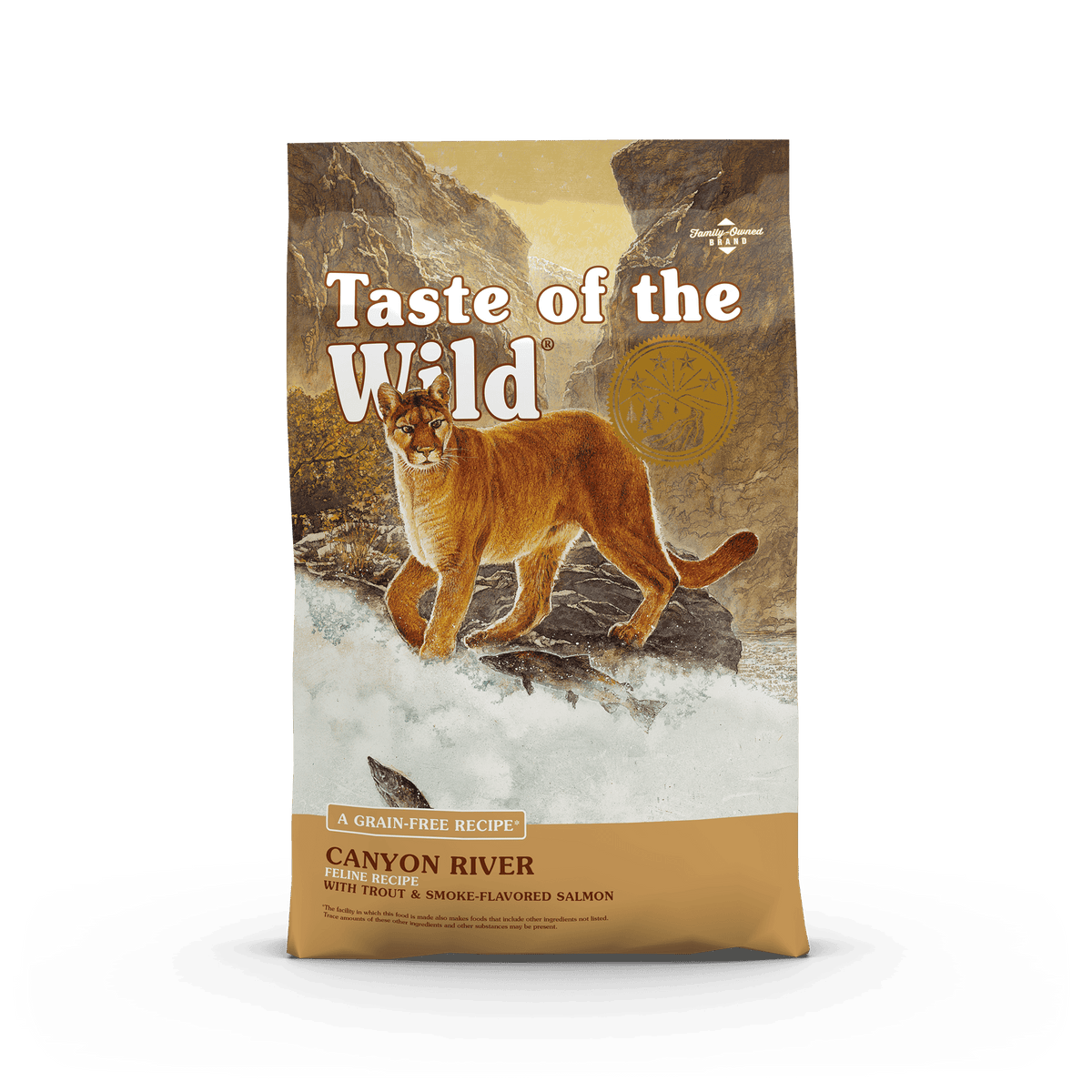 Taste of the Wild | Canyon River gatos con trucha y salmón ahumado