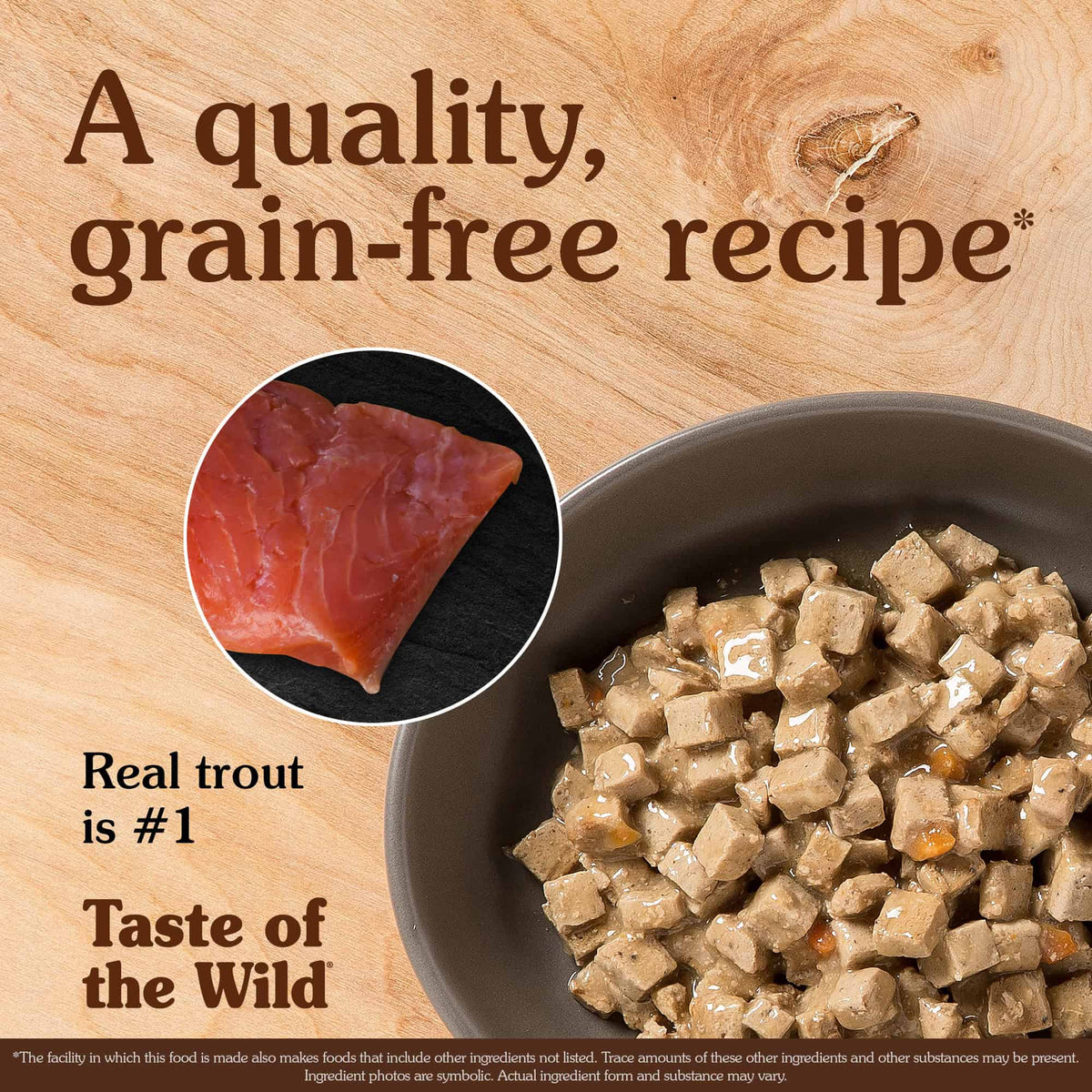 Taste of the Wild | Canyon River trucha y salmón en salsa para gatos (lata)