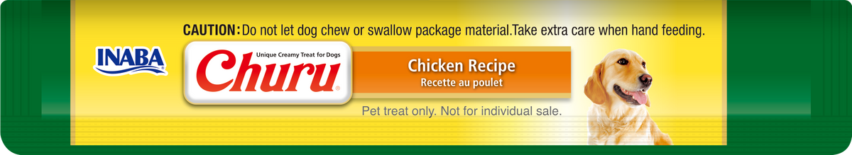 Inaba Churu | Premio cremoso para perros sabor pollo — foto oficial INABA Churu