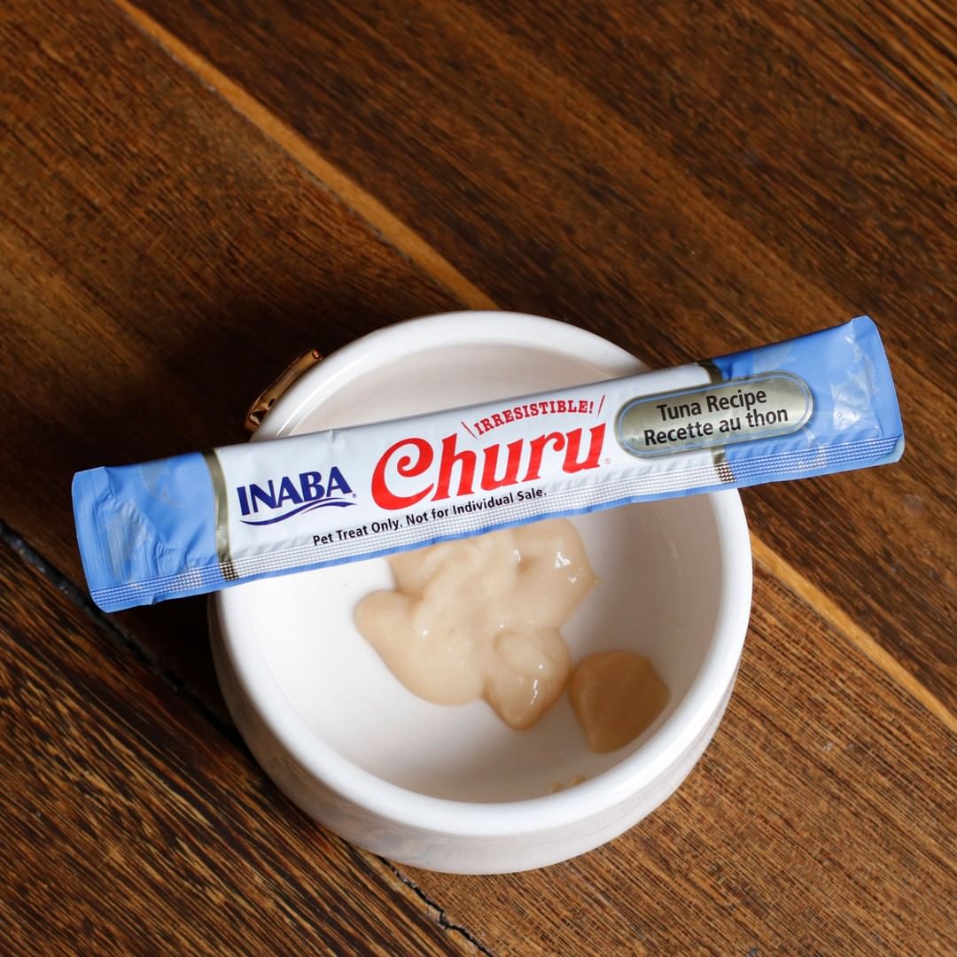 Inaba Churu | Premio cremoso para gatos sabor atún — foto oficial INABA Churu