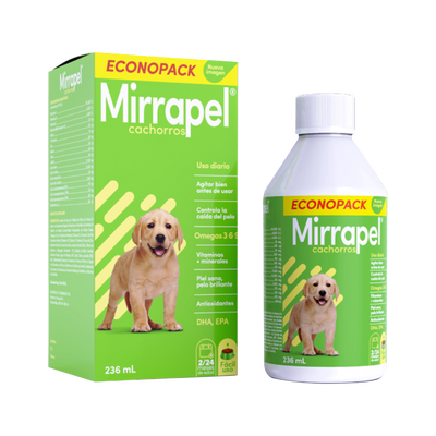 Mirrapel Cachorros 236 ml - suplemento nutricional