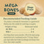 Darford Mega-Bones Junior mantequilla de maní · guía de alimentación