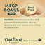 Darford Mega-Bones Junior mantequilla de maní · ingredientes