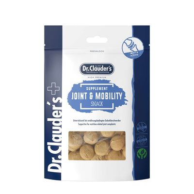 Dr.Clauder’s Joint & Mobility, snack para perros y gatos · empaque de 150 g